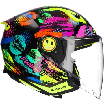 LS2 -  Helm Funny II Joy OF622 zwart