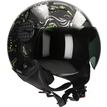 LS2 -  Helm Sphere Lux II Maxca OF558 zwart / fluor geel