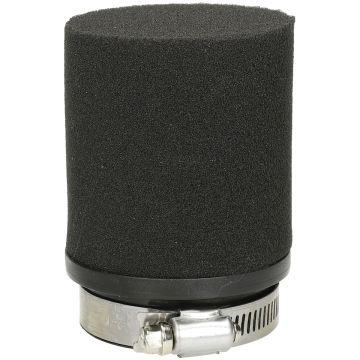 Mezoly luchtfilter Ø50mm recht zwart