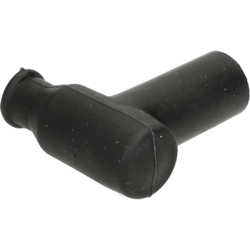 Mezoly bougiedop kort model zwart (klein gat)