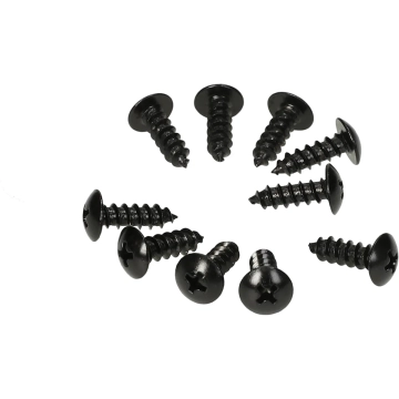 Mezoly -  schroefset M5x12mm zwart (10 stuks)