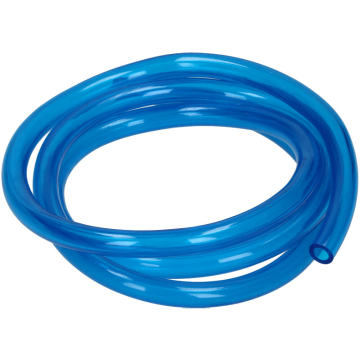 Benzineslang Mezoly Blauw transparant 1 meter