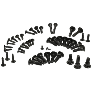 Mezoly Beplatings schroefset voor Piaggio Zip 2000 Zwart