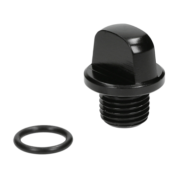 Carter olieplug Mezoly CPI, Minarelli zwart