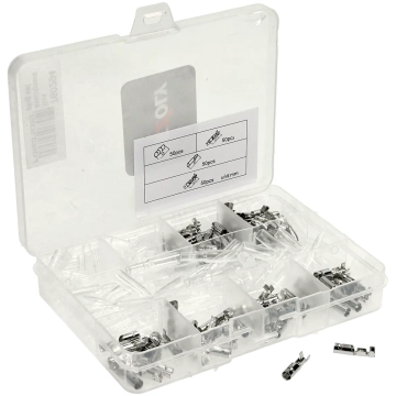 Assortimentsdoos kabelstekker 1 pins waterdicht (100 delig)