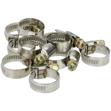 Mezoly Slangklemmen set 12-20mm (10 stuks)