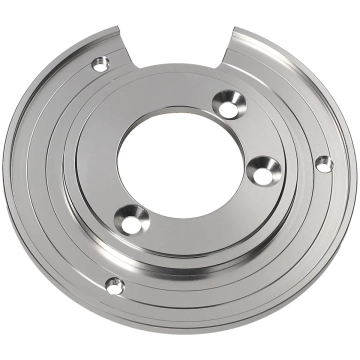 Grondplaat voor binnenrotor ontsteking Gilera & Piaggio aluminium