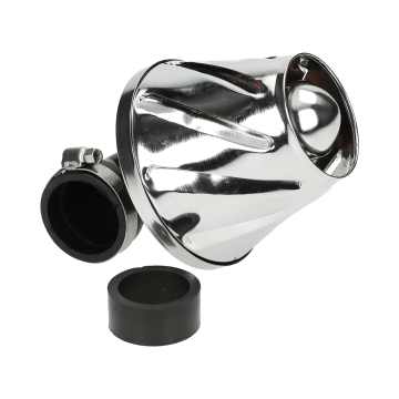 Mezoly Luchtfilter Helix Ø28-35mm chroom