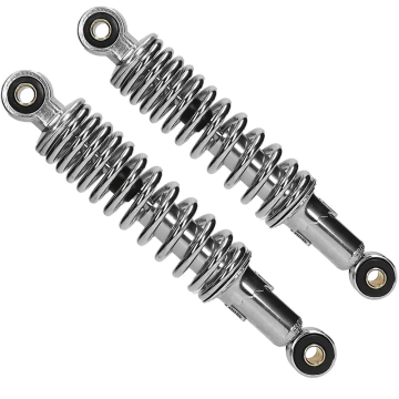 MKX Schokbrekerset 240mm Gilera Citta, Puch Maxi, Tomos chroom