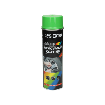 Sprayplast / plastic dip Motip Groen hoogglans 500ml