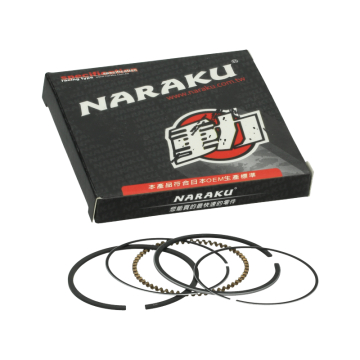 Zuigerveren Naraku 37mm / 50cc voor Peugeot, Sym 4 Takt