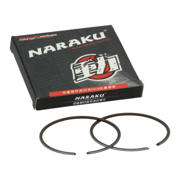 Zuigerveren Naraku 70cc / 47mm voor Piaggio & Vespa 2 Takt