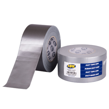 HPX Duct tape 2200 zilver 75mm x 50m