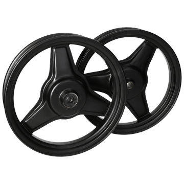 Mezoly velgenset zwart voor Yamaha PW50