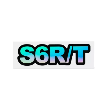 Sticker Stage6 R/T hologram 110x35mm