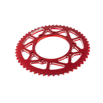 Stage6 achtertandwiel Derbi DRD (spaakwielen) 53 tands rood
