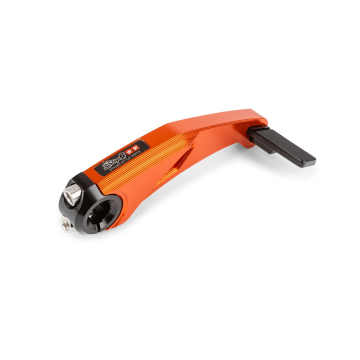 Kickstartpedaal Stage6 CNC Evo MK3 Oranje/Zwart Minarelli & Peugeot