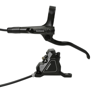 Hydraulische schijfremset (voor) Shimano MT200 Road Flat Mount zonder remschijf zwart