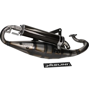 Uitlaat Yasuni R carbon Peugeot horizontaal 2 Takt 