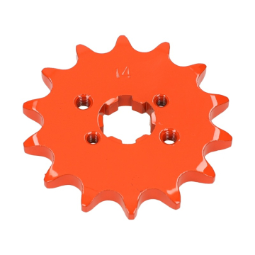 Voortandwielen Tun'R voor Derbi, Aprilia, Gilera (420) oranje - alle maten