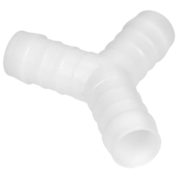 Slang y-stuk nylon 16mm