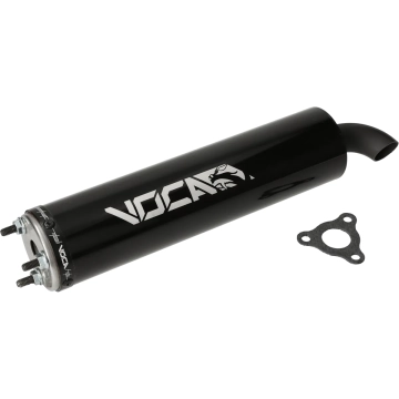 Uitlaatdemper Voca Scooter Racing Zwart