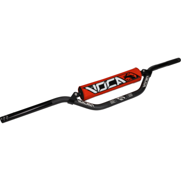Voca racing stuur cross zwart / rood