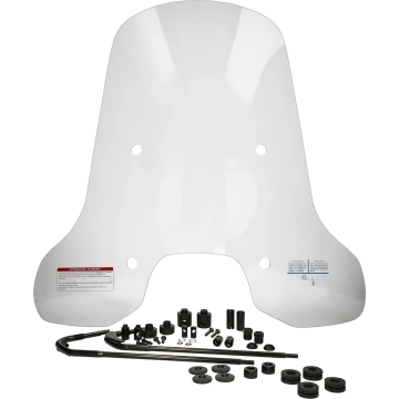Windscherm Vespa Sprint hoog transparant