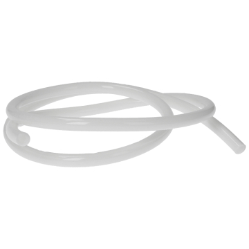 Mezoly benzineslang solid wit 1 meter