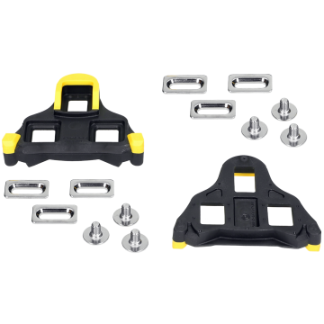 Schoenplaatjes Shimano SM-SH11 SPD 6 graden - geel