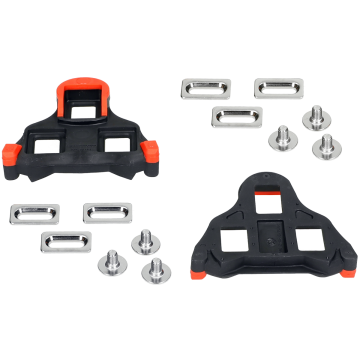 Schoenplaatjes Shimano SM-SH10 SPD-SL- rood (zonder speling)