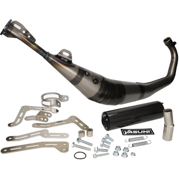 Yasuni - Uitlaat  R1 Carbon Minarelli AM6 (o.a.: Beta RR, Rieju MRT, Motorhispania RYZ)