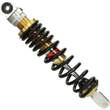 Schokbreker YSS E Serie gasgevuld zwart / goud 330 mm