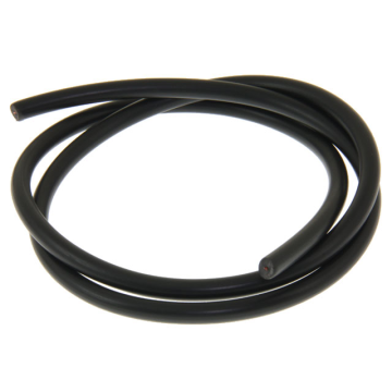 Bougiekabel zwart 7 mm 1 Meter 
