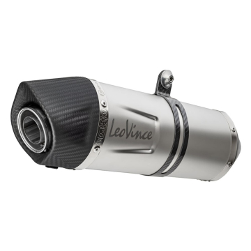 Uitlaat Leovince LV-ONE EVO Slip-on RVS voor Vespa GTS 300 HPE Euro4 katalysator (2019 – 2020)