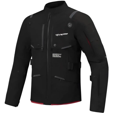 IXON - Motorjas  M-Skeid zwart / rood