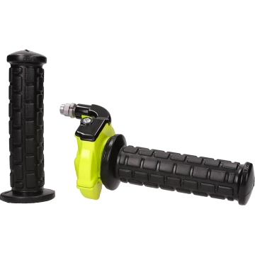 Snelgas universeel haaks model Lusito fluor geel