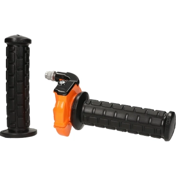 Snelgas universeel haaks model Lusito fluor oranje