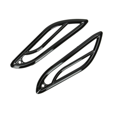 Knipperlicht roosters achter glans zwart Vespa Primavera en Sprint (DMP-38632)