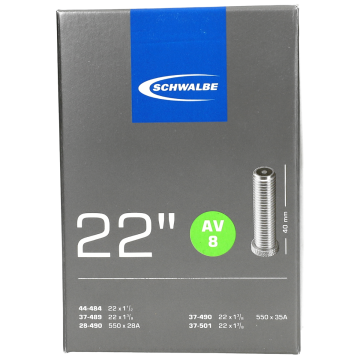 Schwalbe - Binnenband  AV8 22 inch / 28/44-484/501 40mm ventiel
