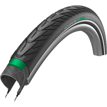 Schwalbe - Buitenband  Energizer Plus GreenGuard 28 x 1.75 inch / 47-622mm Zwart met reflectie