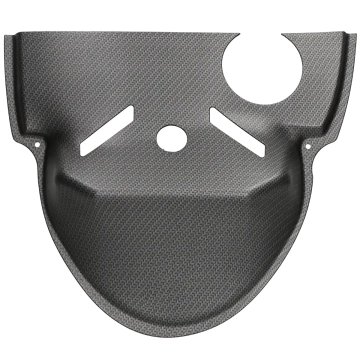 Underseat DMP carbon voor Piaggio Zip 2000