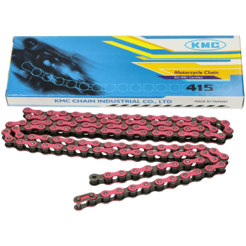 Ketting KMC 415 1/4 lengte 122 schakels roze