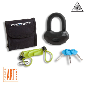 Schijfremslot Topaz zwart Pro-tect ART4 (PRT-419139.BLU)