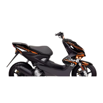 Stickerset Stage6 MBK Nitro, Yamaha Aerox oranje (bouwjaar tot 2013)