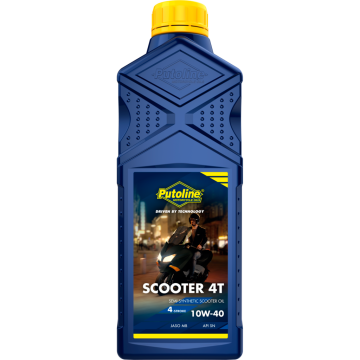 Putoline olie Scooter 10W40 4T 1 liter