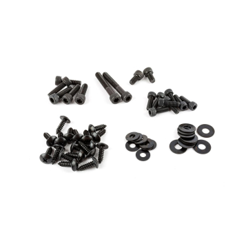 Beplating schroefset voor MBK Booster, Yamaha BW’s zwart (bouwjaar tot 2004)