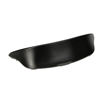 Koplampspoiler CNC aluminium voor Vespa Sprint zwart