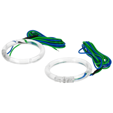 Set LED ringen 59mm blauw universeel
