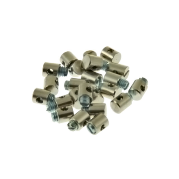 Gasnippel / Schroefnippel - 5,5 x 6 mm (UNI-2015)